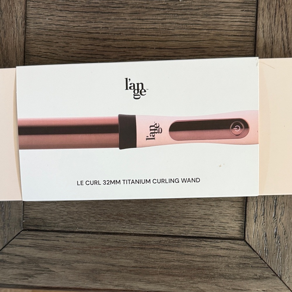 L'ange Rose Gold Curling Wand